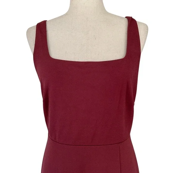 Birdy Grey Dress Women's Large "Alex" Dress in Crepe Rosewood Bridesmaid Formal - Picture 10 of 13